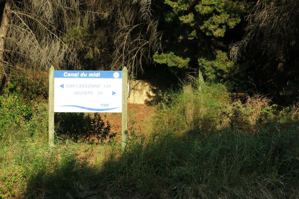 Retour au Canal du Midi en direction de Béziers et la Méditerranée